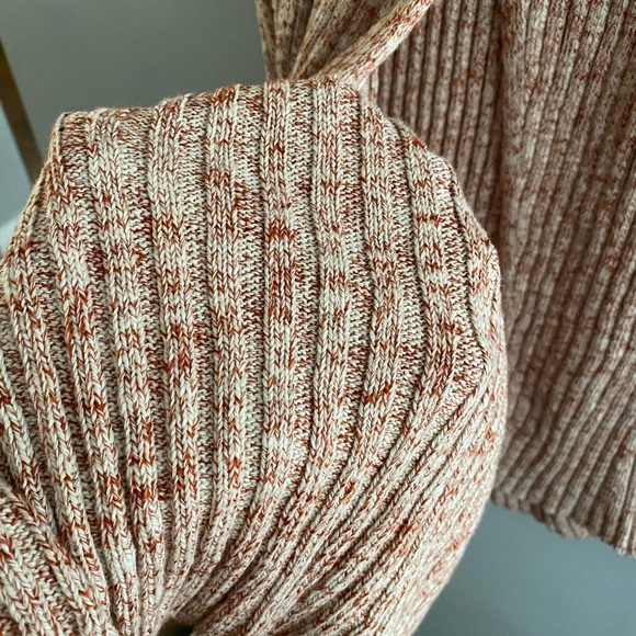 Free people women’s knit ribbed maxi skirt with front split. - Picture 7 of 7